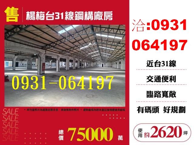 桃園楊梅廠房-0